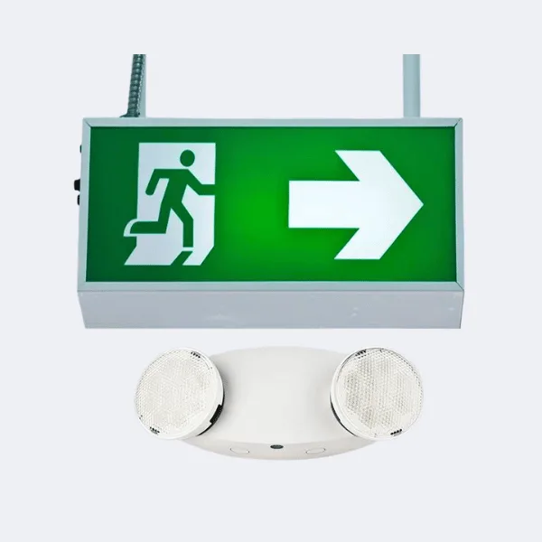 Green Emergency Exit Sign